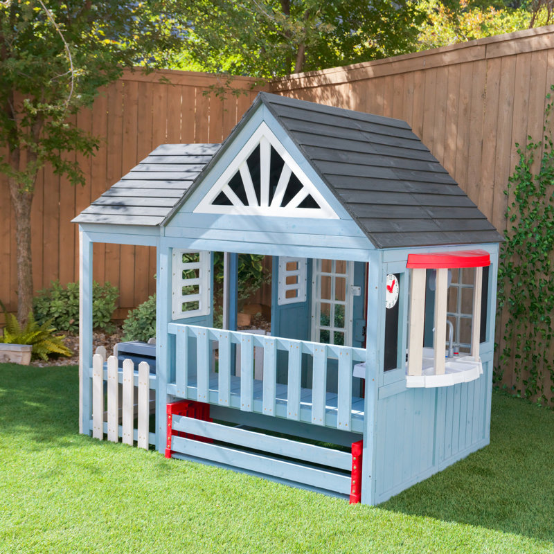 Kidkraft stoneycreek cedar top outdoor playhouse target